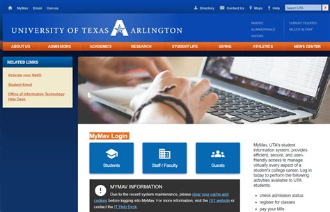 With MyMav, active students can have Direct Deposit for Financial Aid Refunds and other credits in their account. . Uta student login